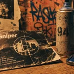 Aketo, Ryad Selmi et Sniper : photo street avec tags et CD “Sniper”