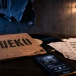 Gueko sur une pochette vinyle, rap hardcore