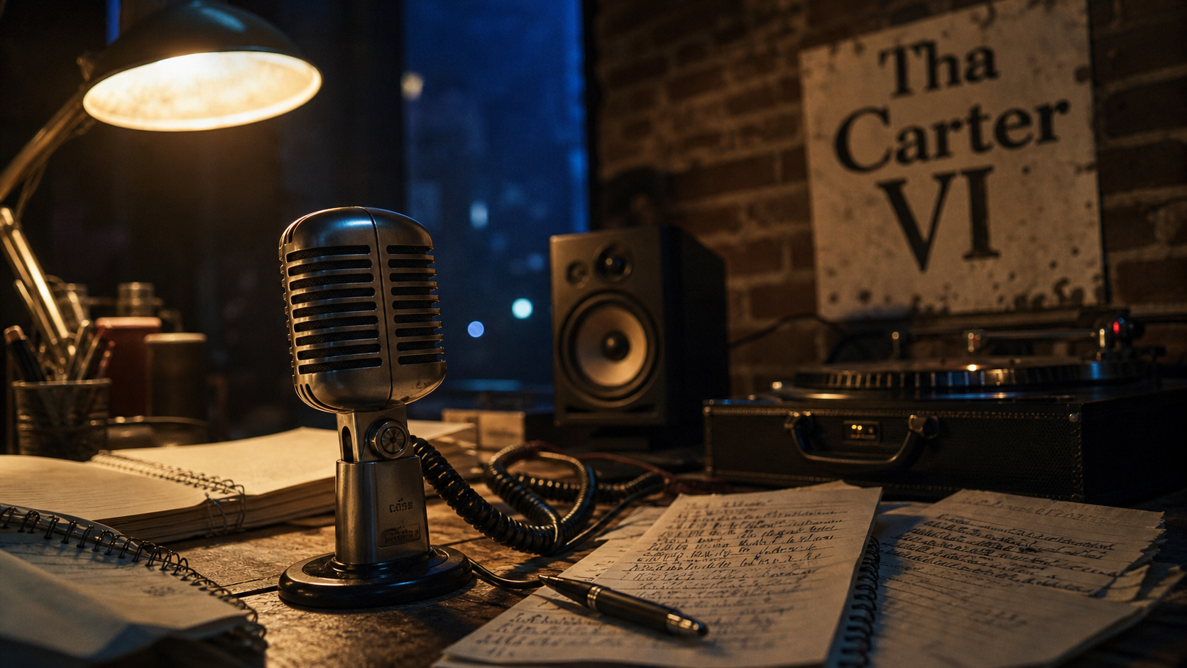 lilwayne dans un atelier à La Nouvelle-Orléans, Tha Carter VI
