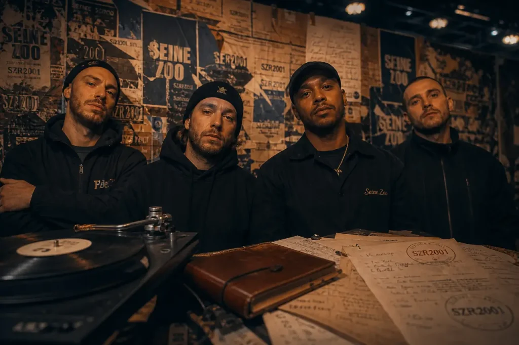 S Crew Nekfeu : ambiance studio SZR2001