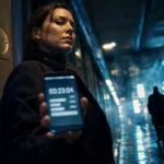 Snabba cash sur Netflix : femme et smartphone, start-up contre crime organisé