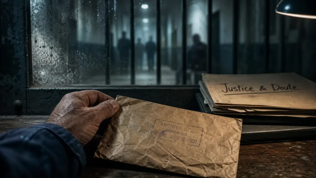 Stillwater histoire vraie : justice & doute, enveloppe et prison