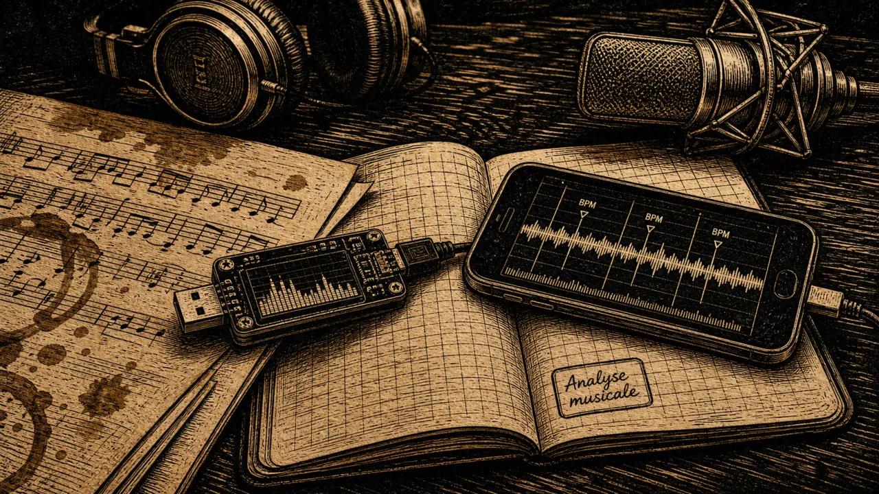 Analyse musique : BPM, accords et structure d’un morceau
