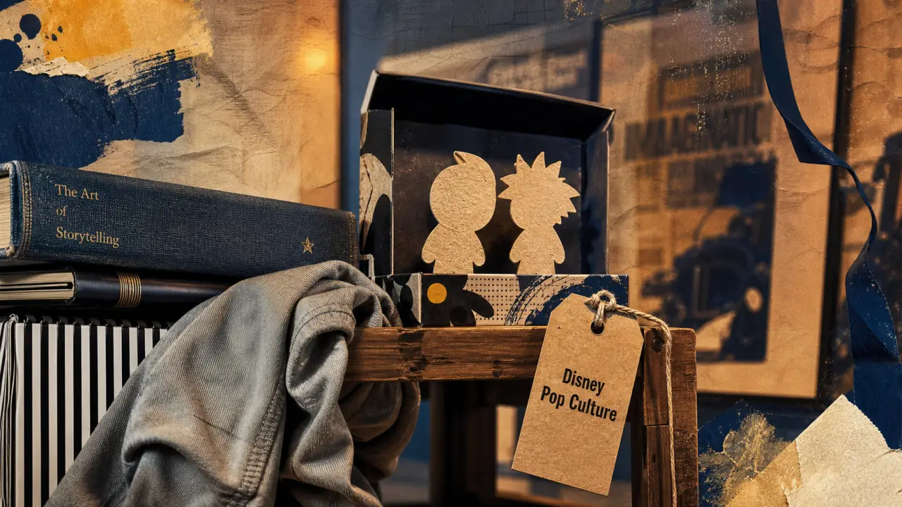 Disney pop culture : objets cultes Disney sur étagère