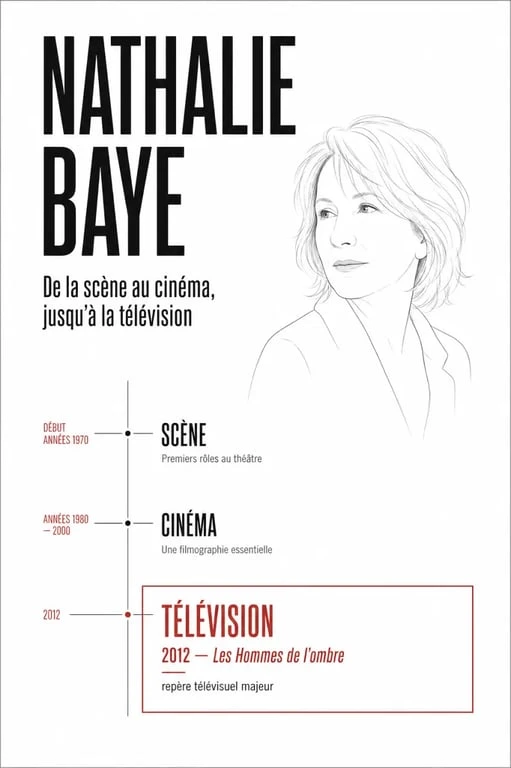 Séries TV avec Nathalie Baye : chronologie de sa carrière et mise en avant de Les Hommes de l’ombre