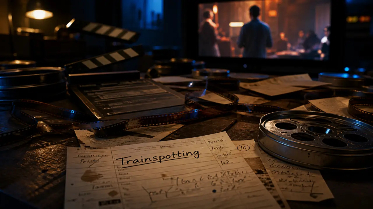 Films et séries tv avec Ewan McGregor : Trainspotting en salle de montage
