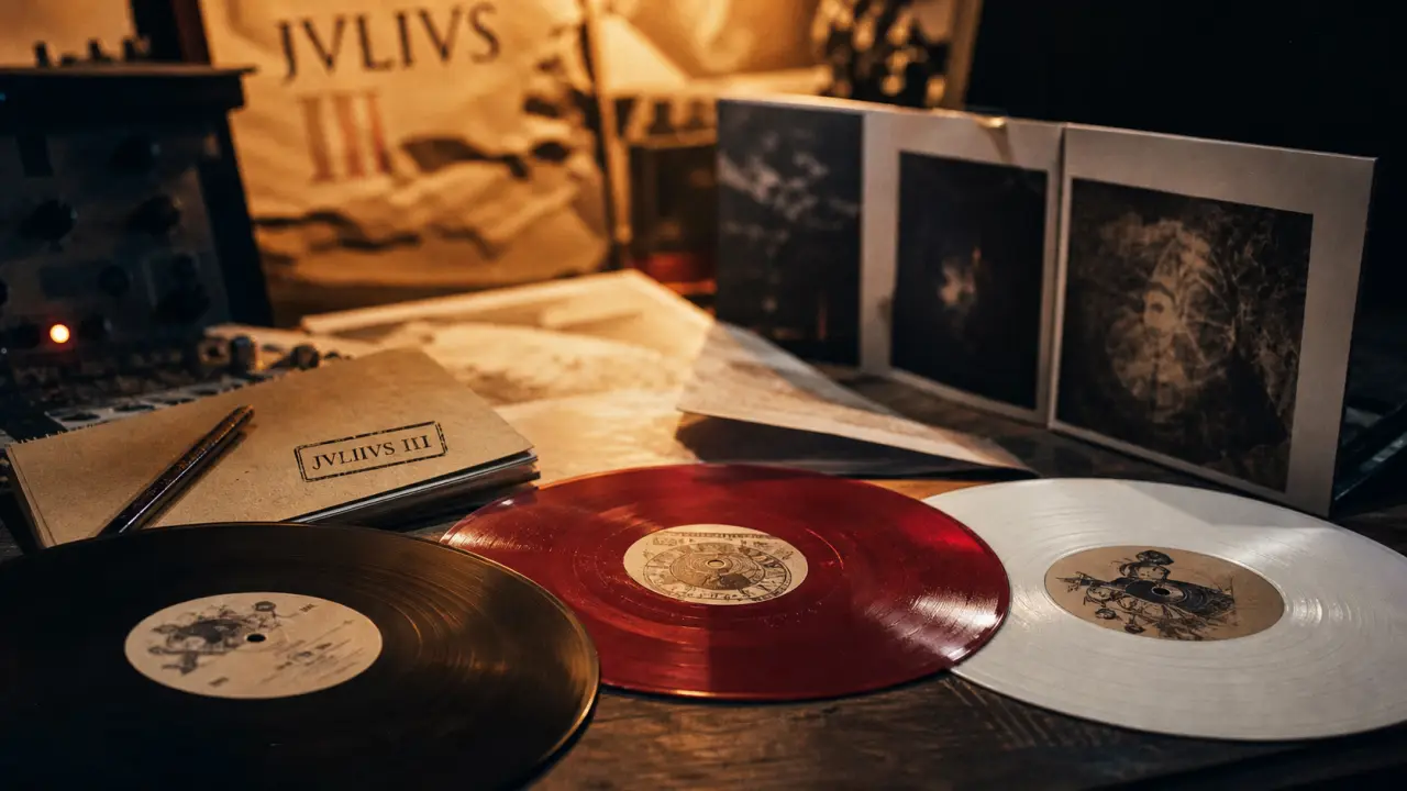 Sch JVLIVS 3 date de sortie : vinyles Ad Finem, 6 décembre 2024, affiche et macaron