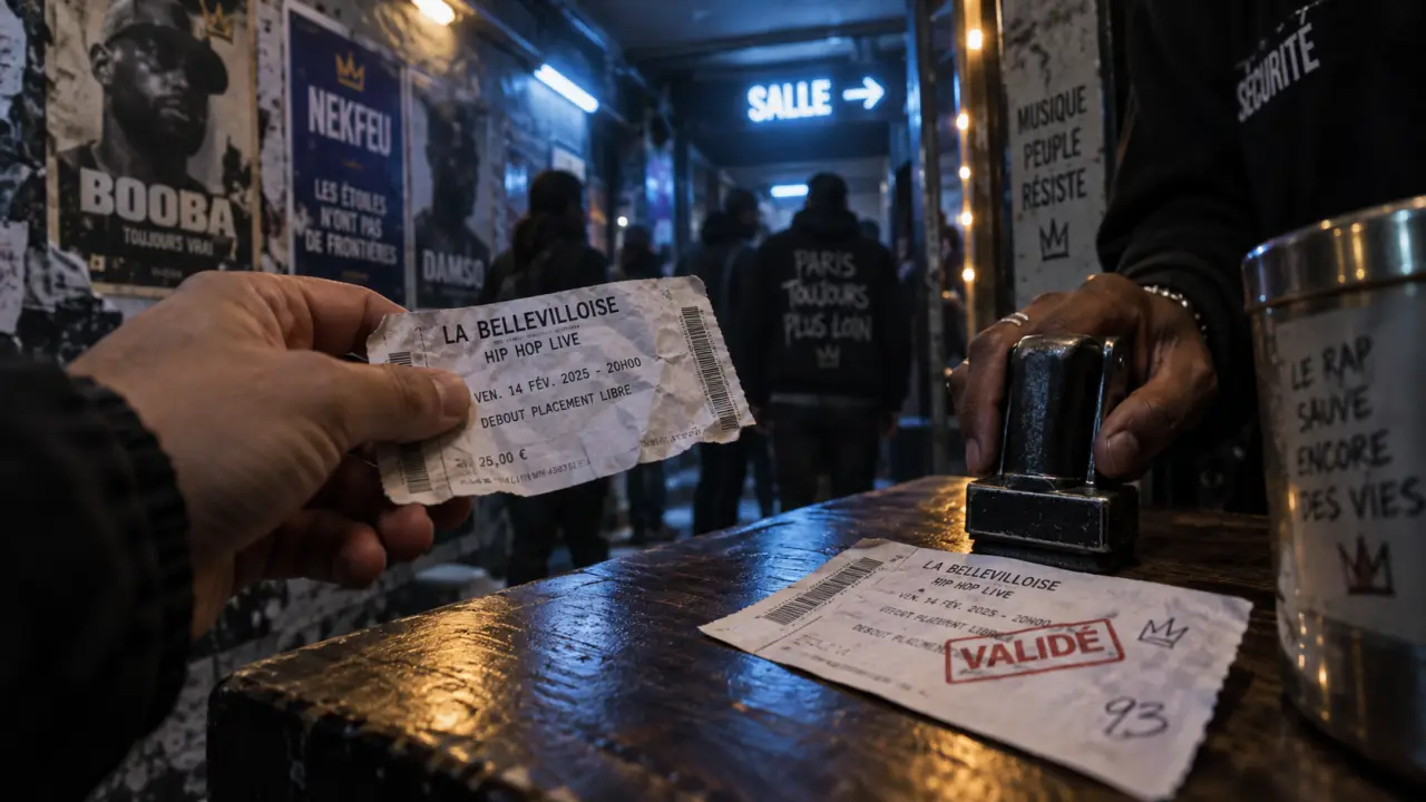 concert rap paris 2025 : billets validés entrée salle