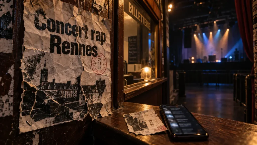 Concert rennes rap à Rennes : horaire à vérifier avant de réserver