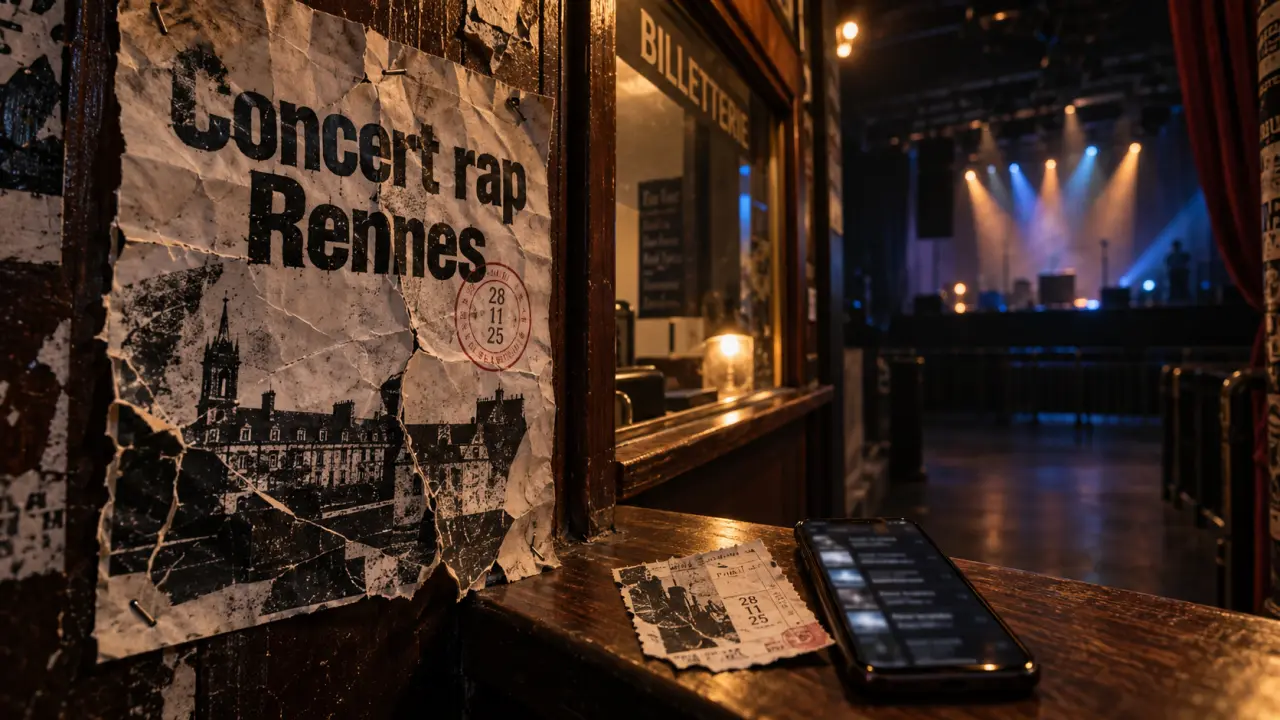 Concert rennes rap à Rennes : horaire à vérifier avant de réserver
