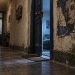 Film horreur france : couloir malaise, porte entrouverte