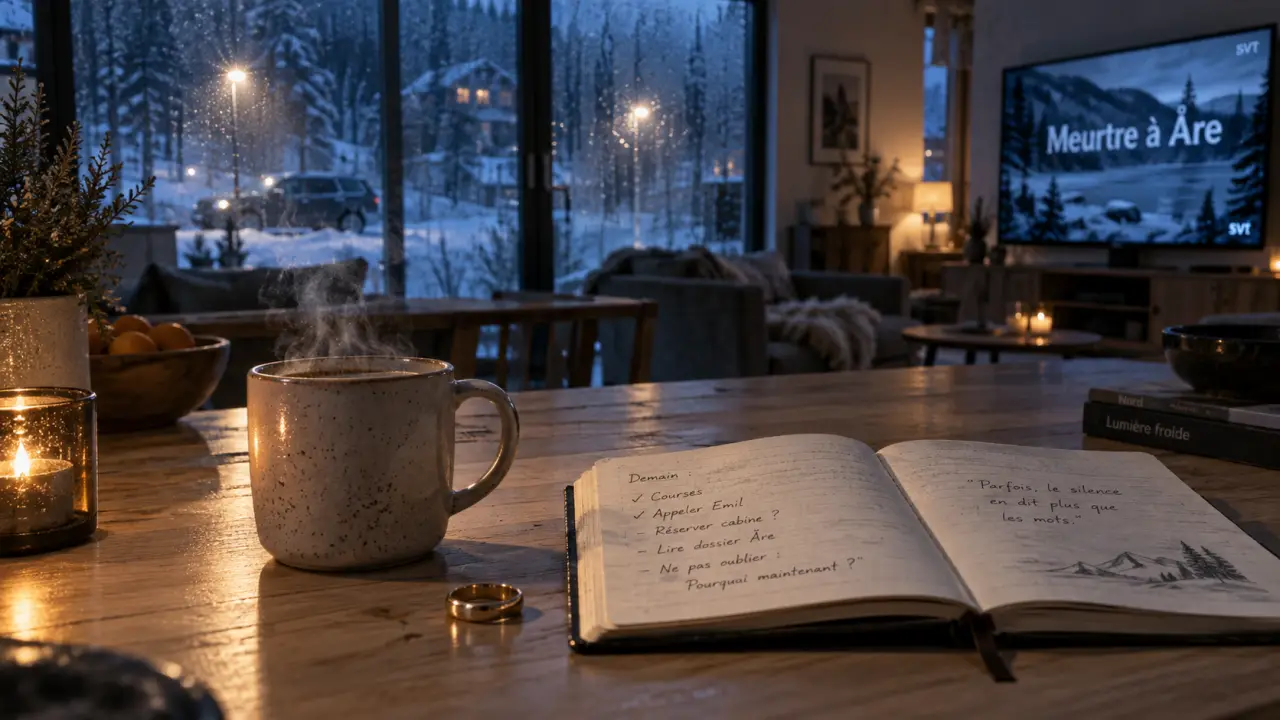 Série scandinave netflix 2025 : enquête glaciale en Suède, cuisine enneigée