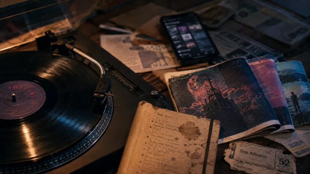 Album rap et vinyles sur platine, sorties rap de la semaine