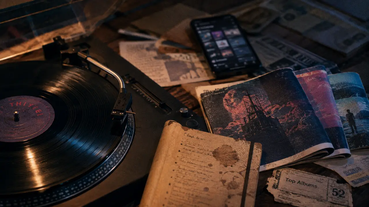 Album rap et vinyles sur platine, sorties rap de la semaine