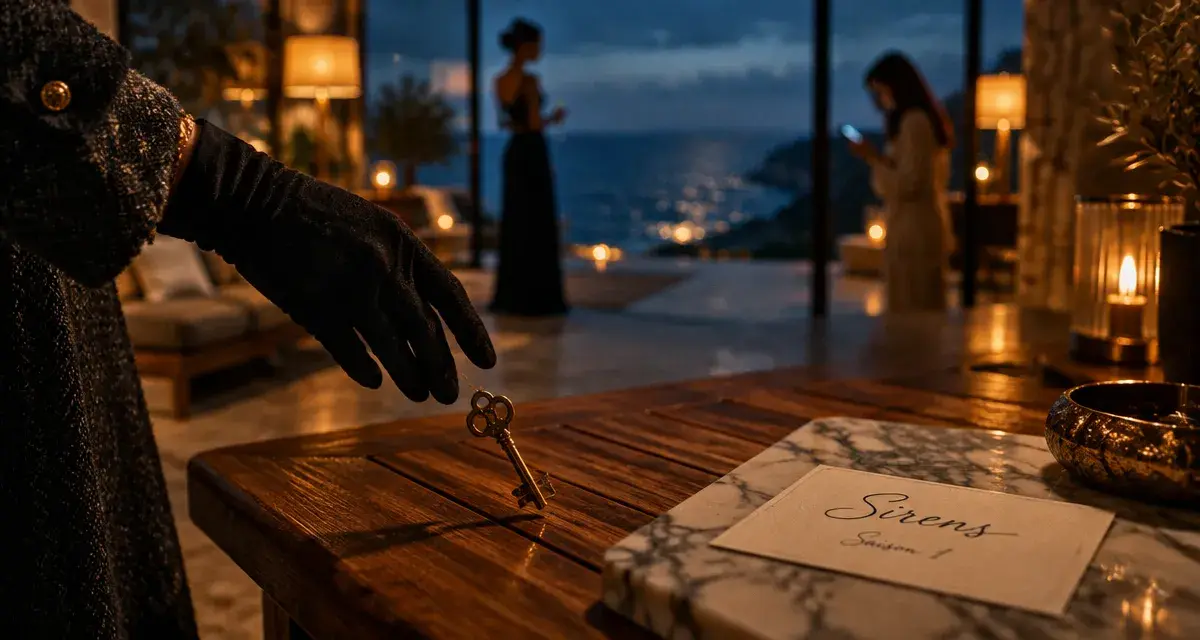 siren série netflix saison 1 : clé sur table, luxe et secrets de famille
