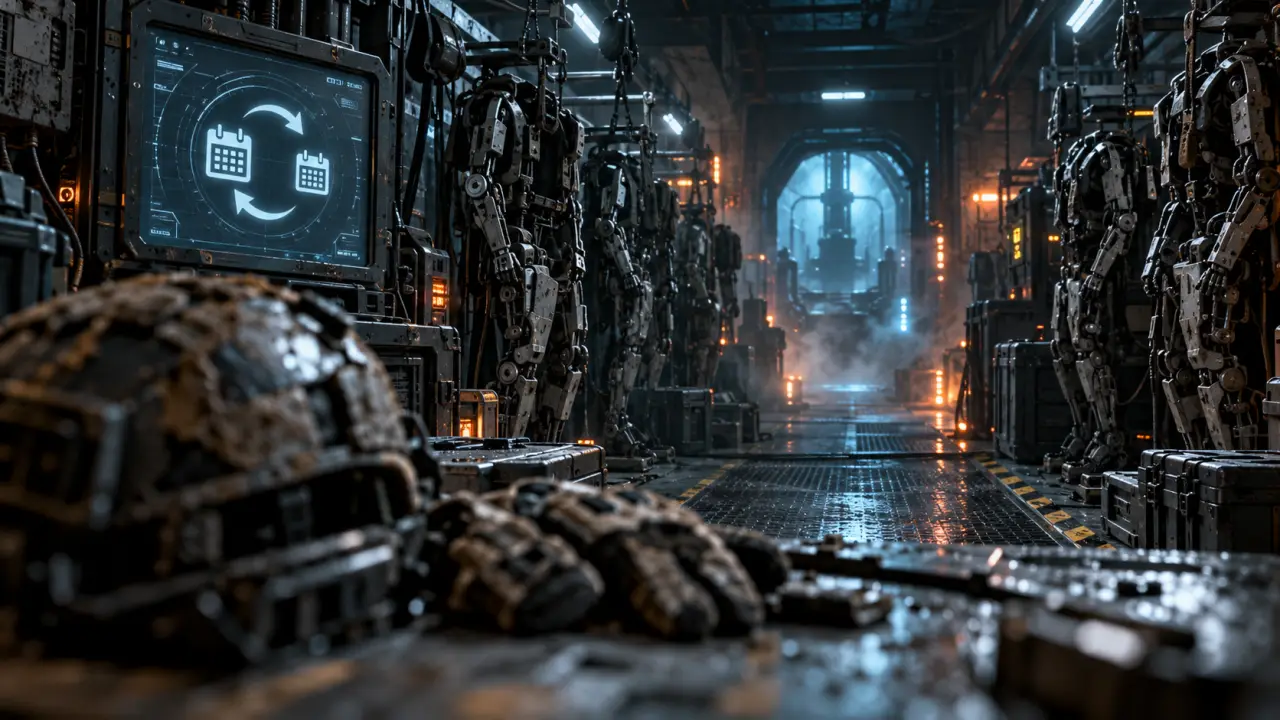 Tom Cruise science fiction film : boucle temporelle dans un abri militaire souterrain